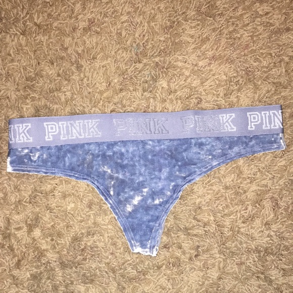 PINK velvet thongs! - Picture 4 of 6
